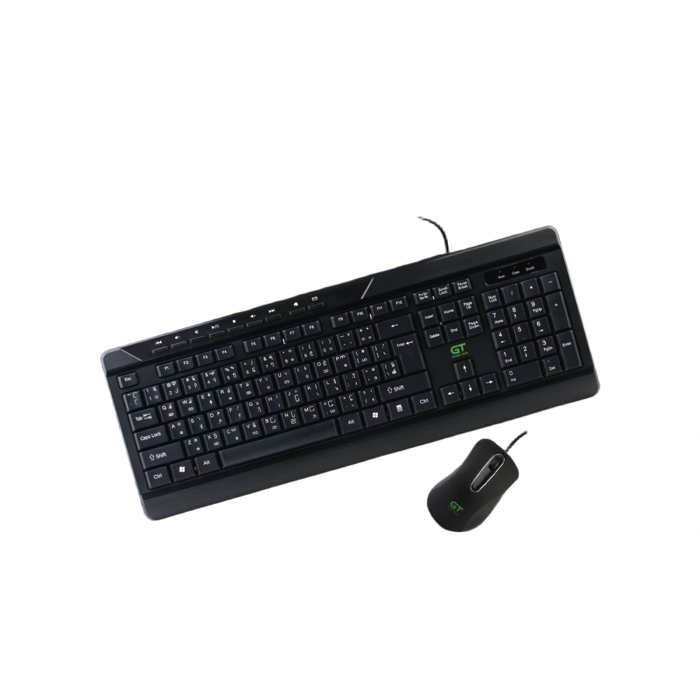 GreenTech (GT812M+GT697) USB Keyboard and Mouse Combo